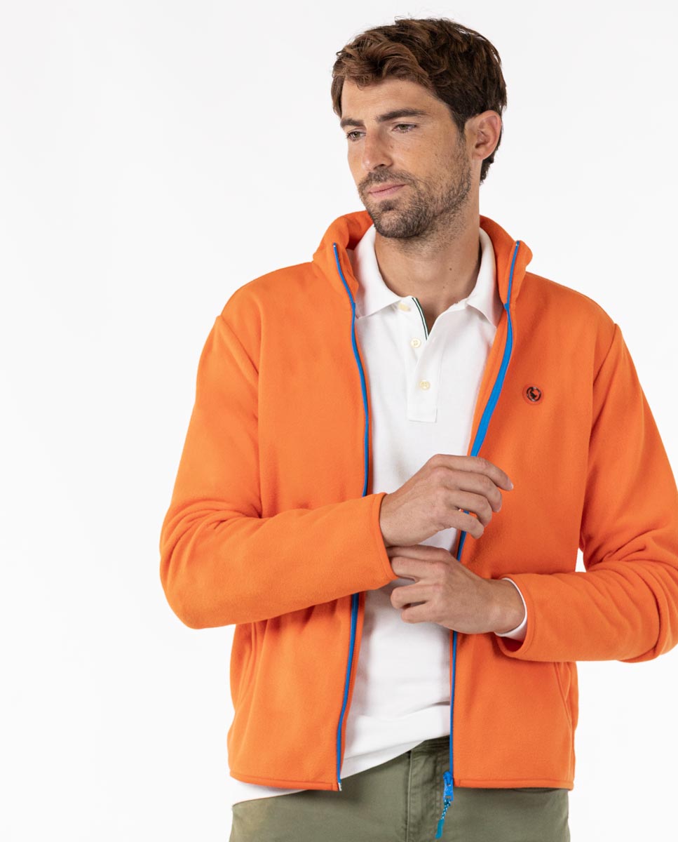 Orange Polar Fleece