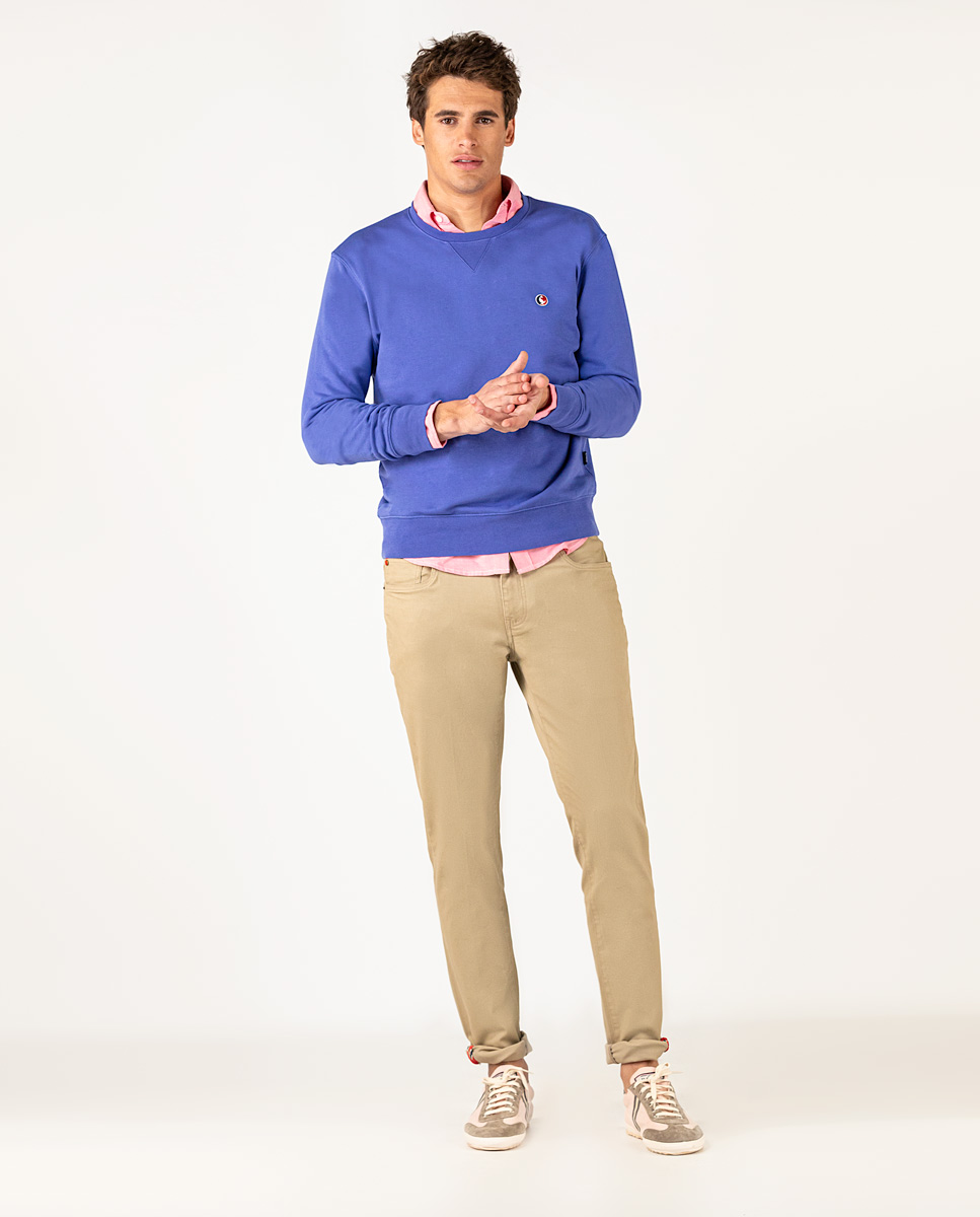 Pantalón 5 Bolsillos Beige