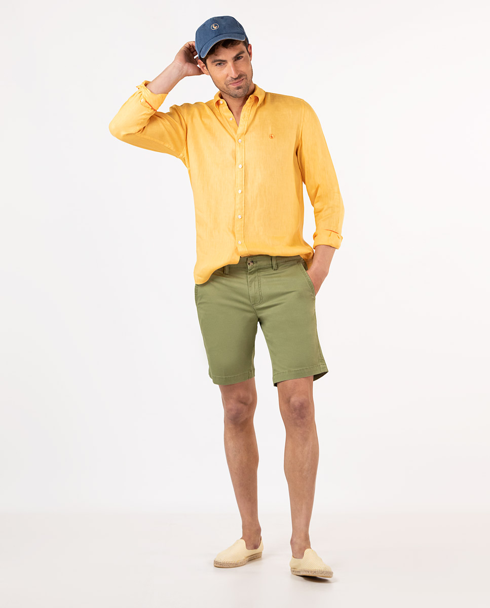 Khaki Bermuda Shorts
