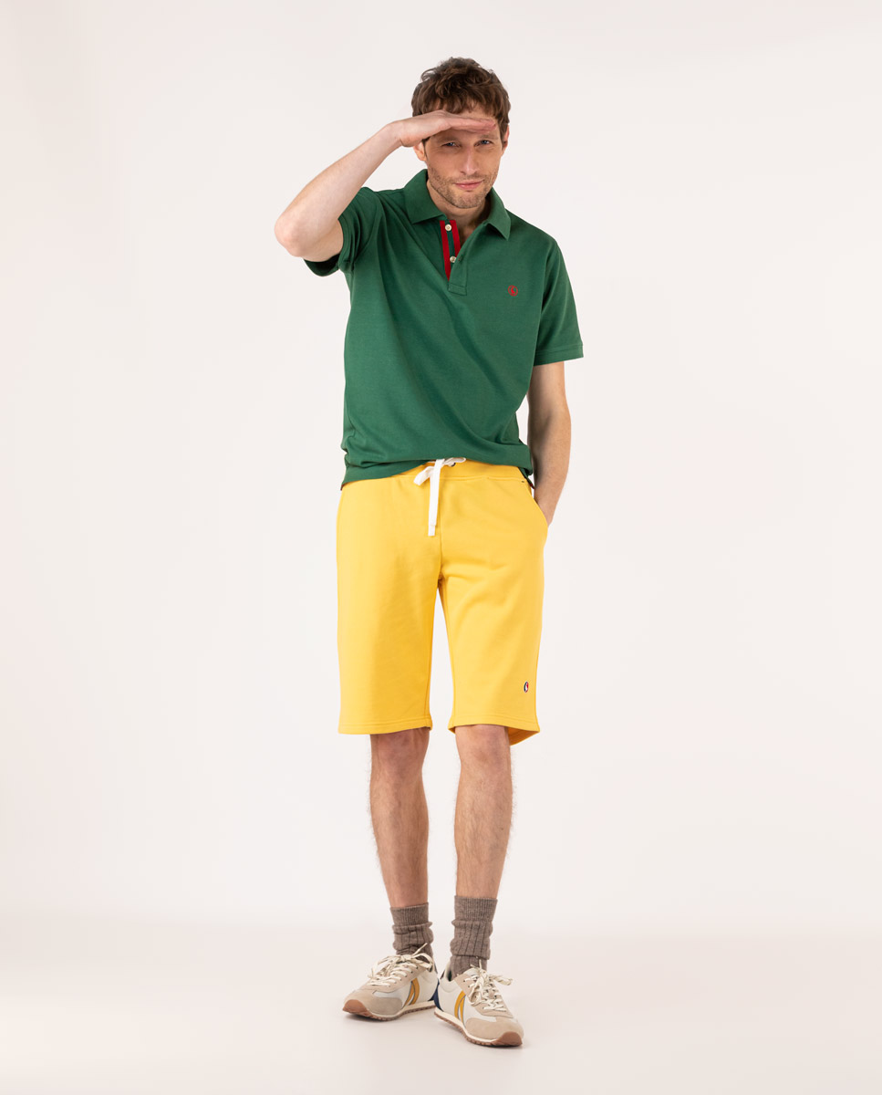 Yellow Bermuda Joggers