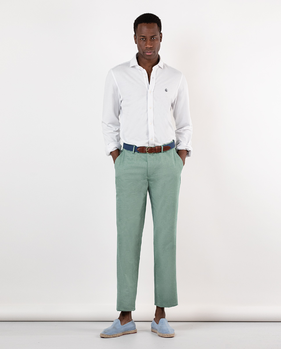 Pantalón Panamá Oxford Verde