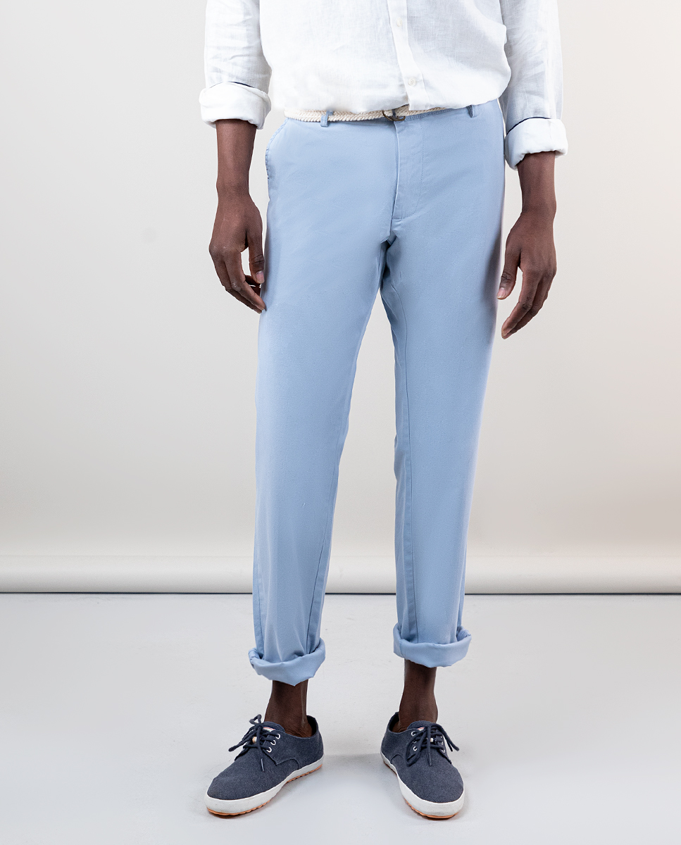 Blue Summer Chinos