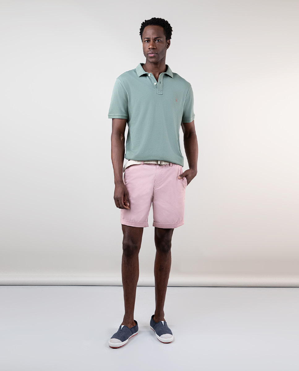 Pink Bermuda Shorts
