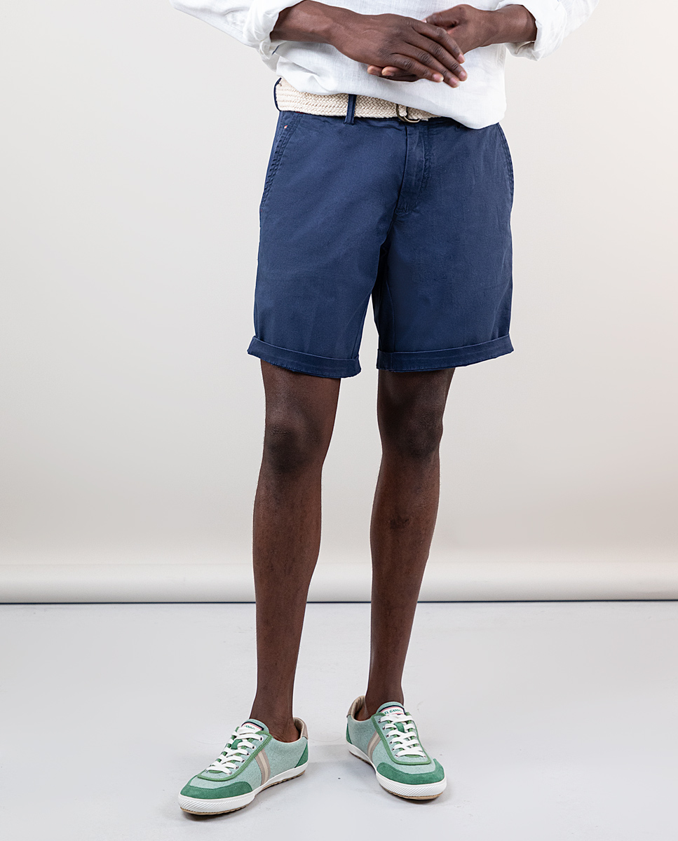 Navy Bermuda Shorts