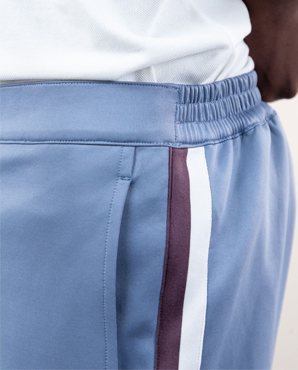 Stretchy Blue Retro Shorts