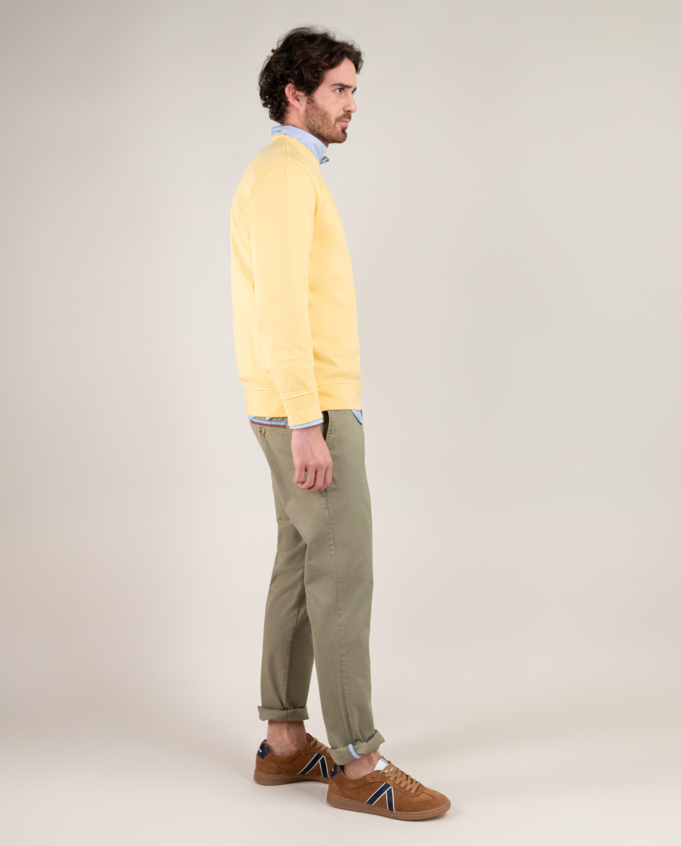 Basic Green Chinos