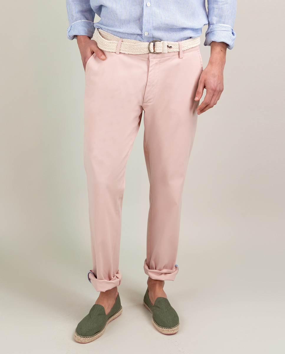 Pink Summer Chinos