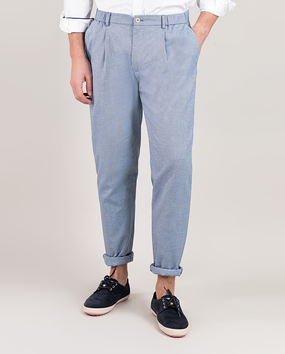 Navy Oxford Trouser Separate