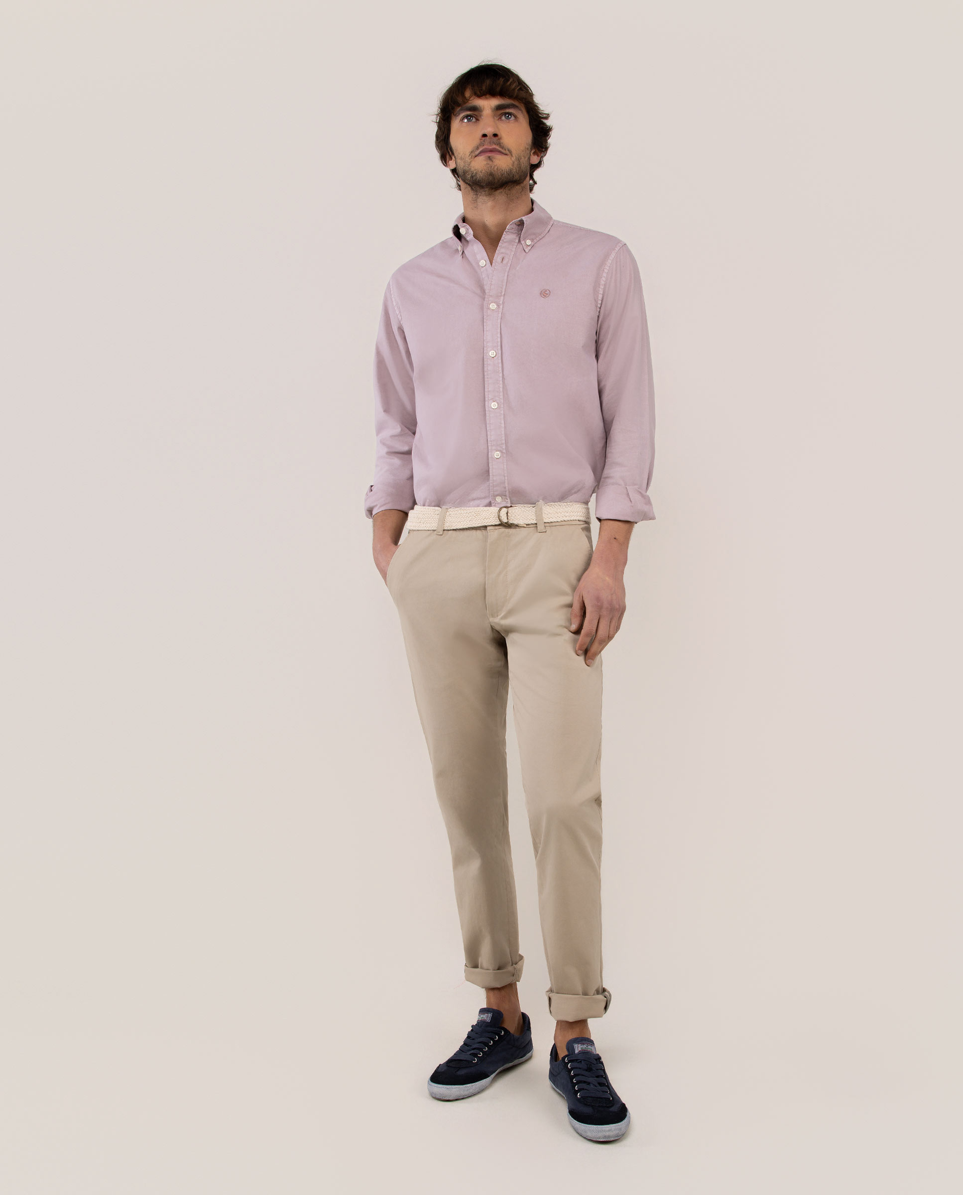 Basic Tan Chino Trousers