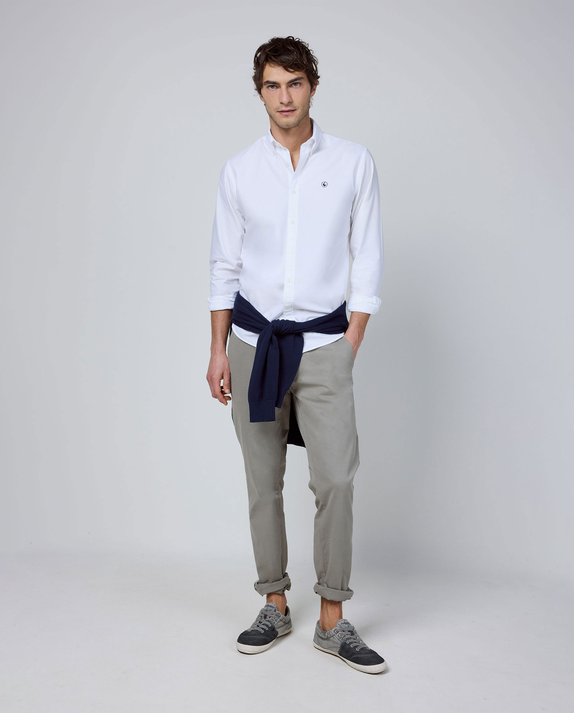 Pantalón Chino Básico Verde