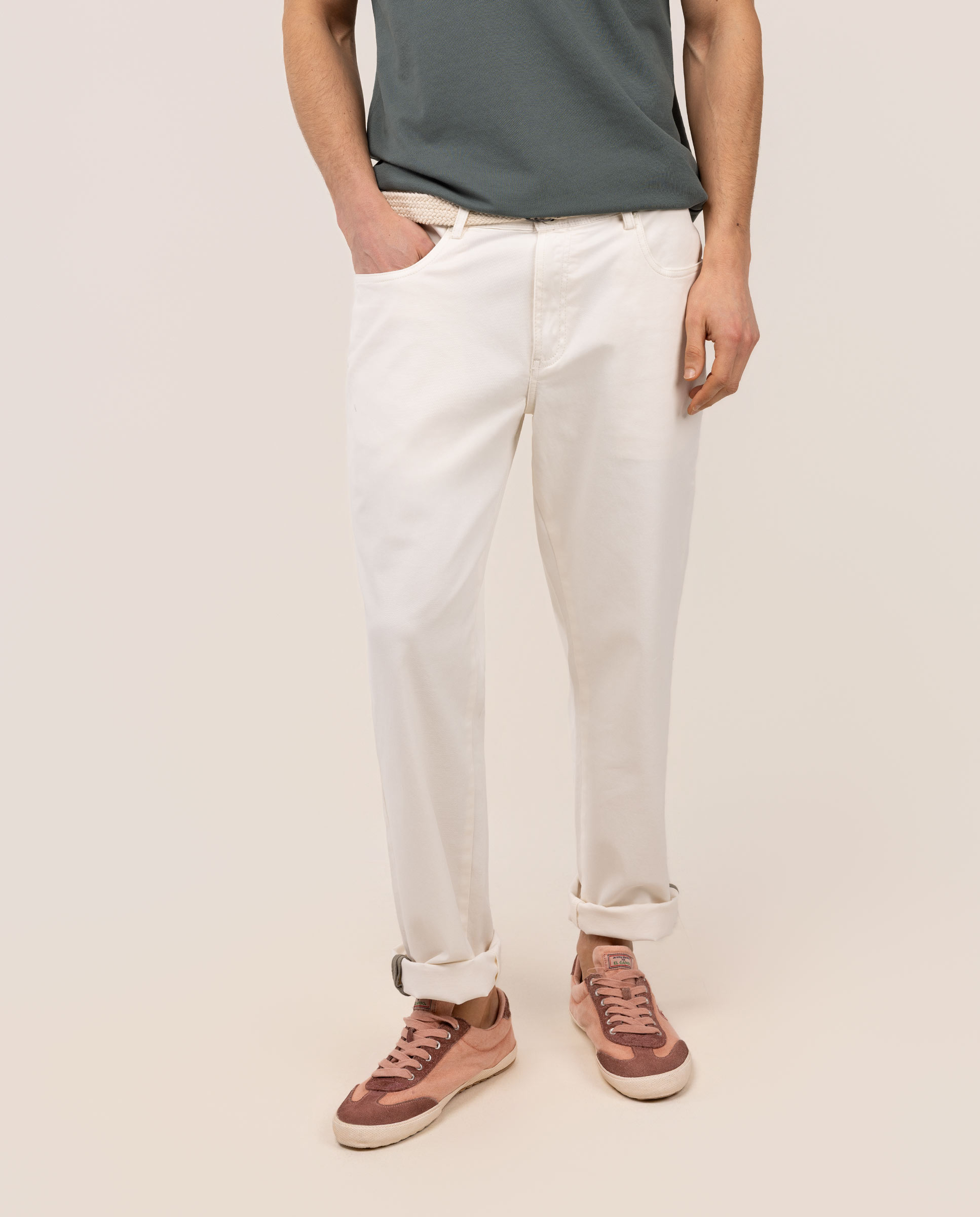 Stone 5 Pocket Trousers