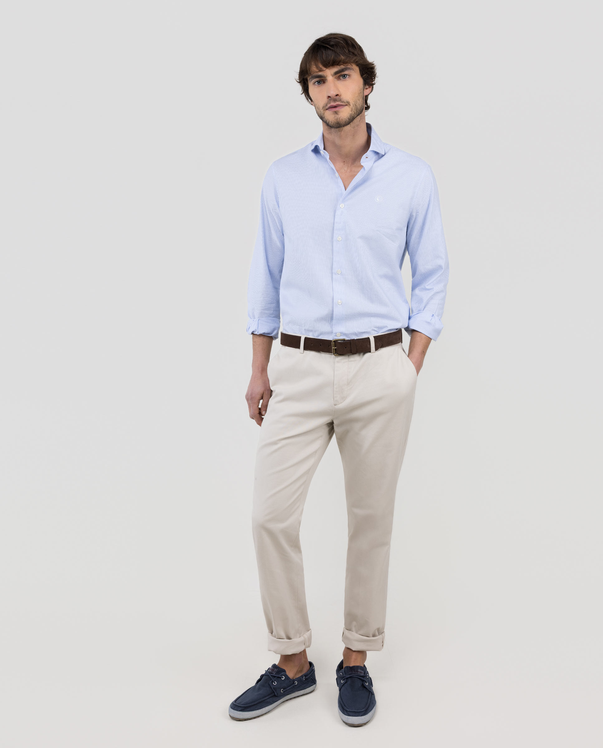 Pantalón Estructura Lavada Piedra