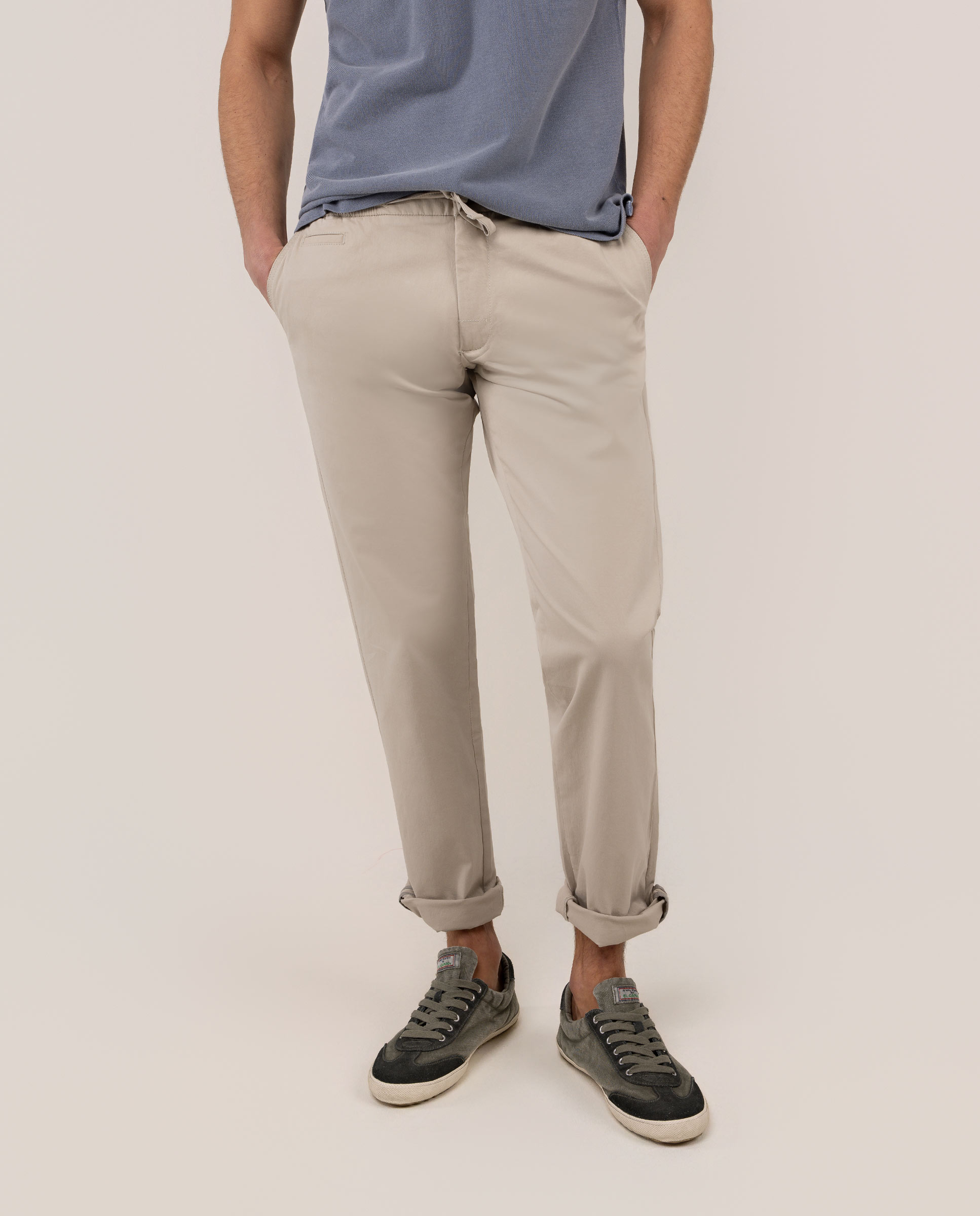 Beige Judo Trousers