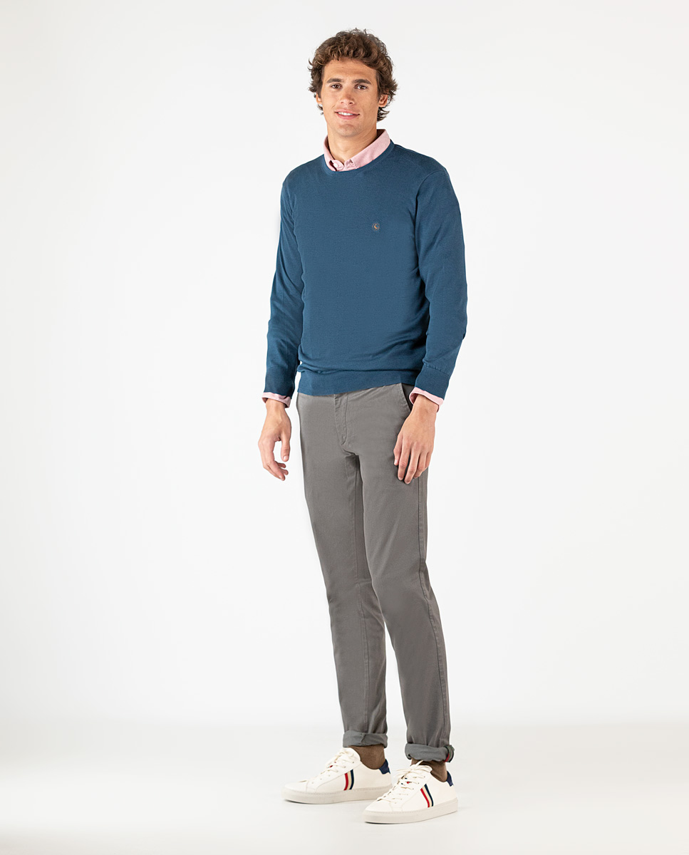 Basic Grey Chinos