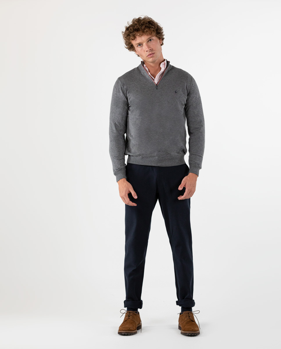 Navy Panama Trouser Separates