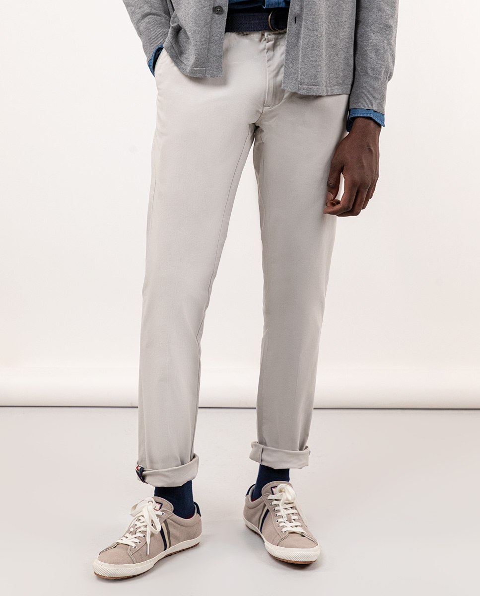Basic Stone Chinos