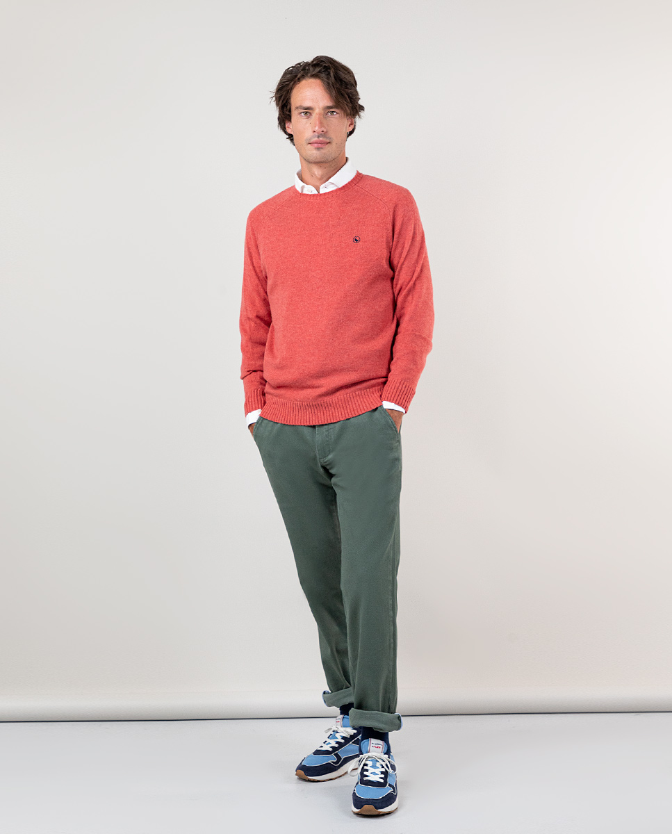 Pantalón Chino Invierno Verde