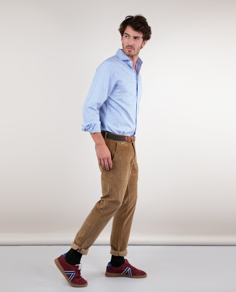 Ochre Corduroy Chinos