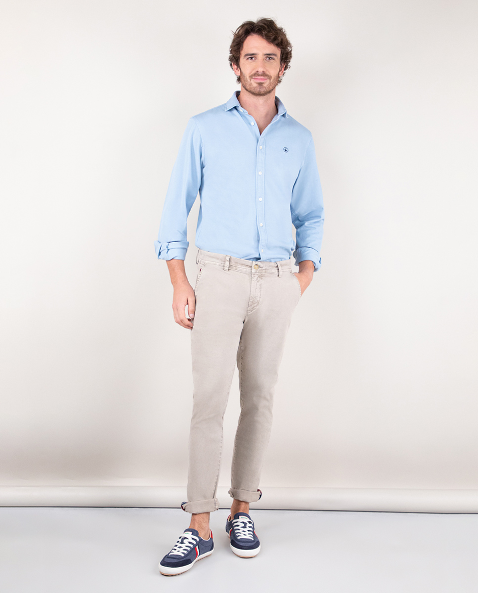 LATAM Basic Beige Chinos