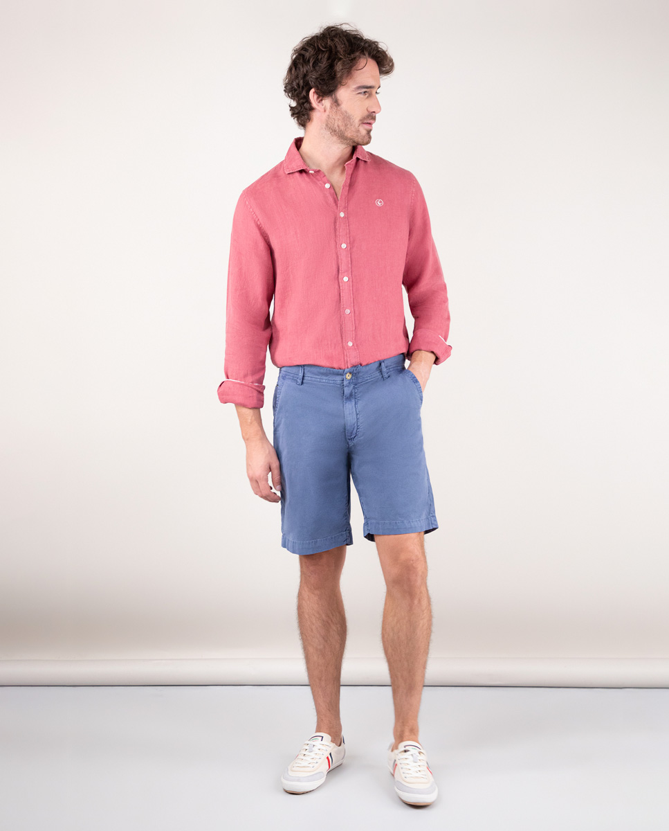 LATAM Maroon Bermuda Shorts