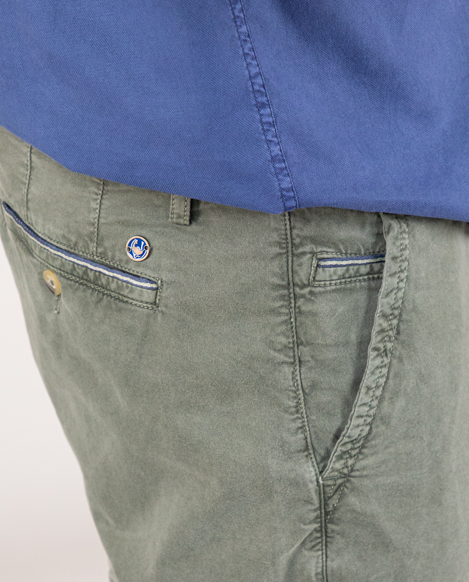 LATAM Green Bermuda Shorts