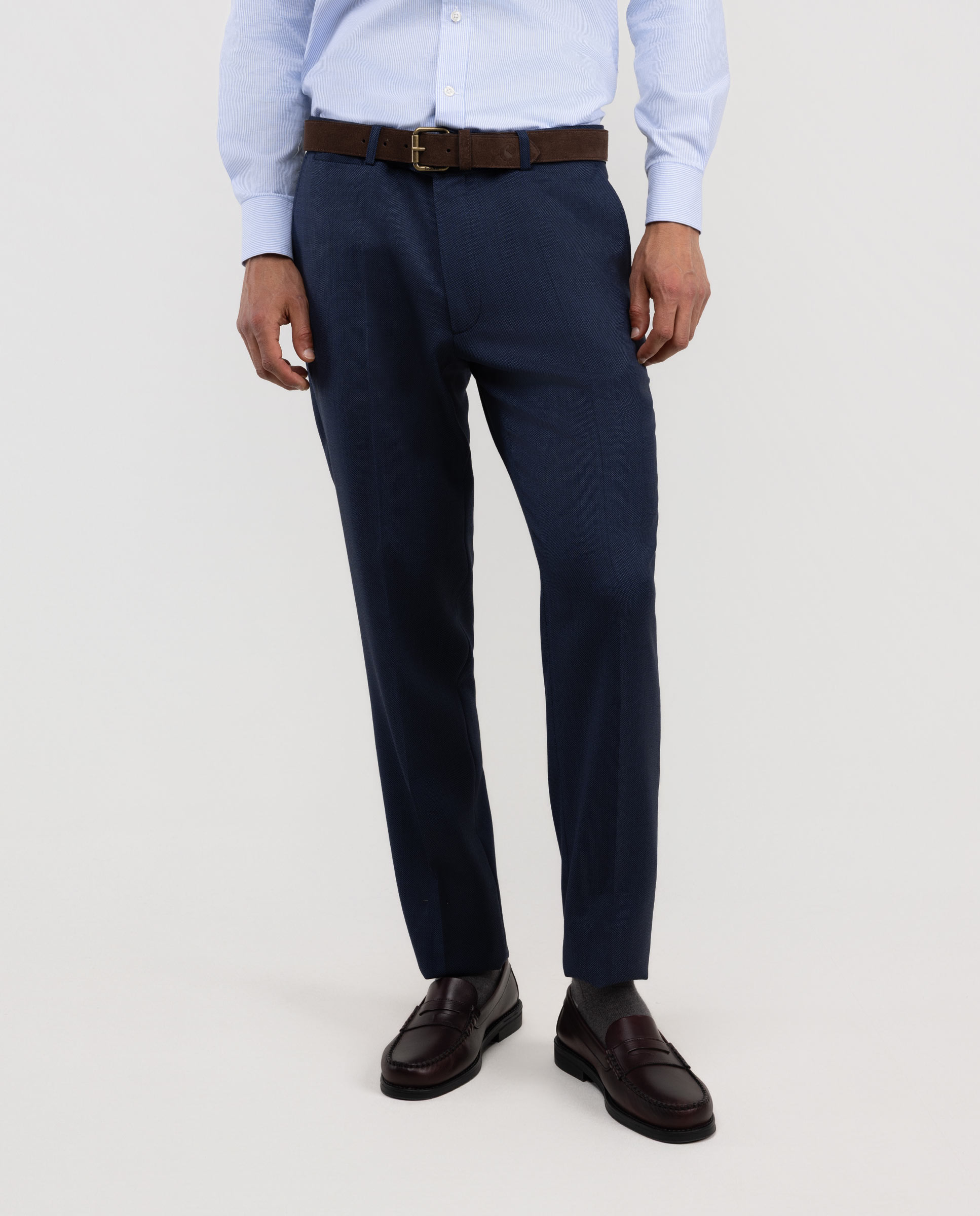 Pantalón Coordinado Ojo de Perdiz Marino