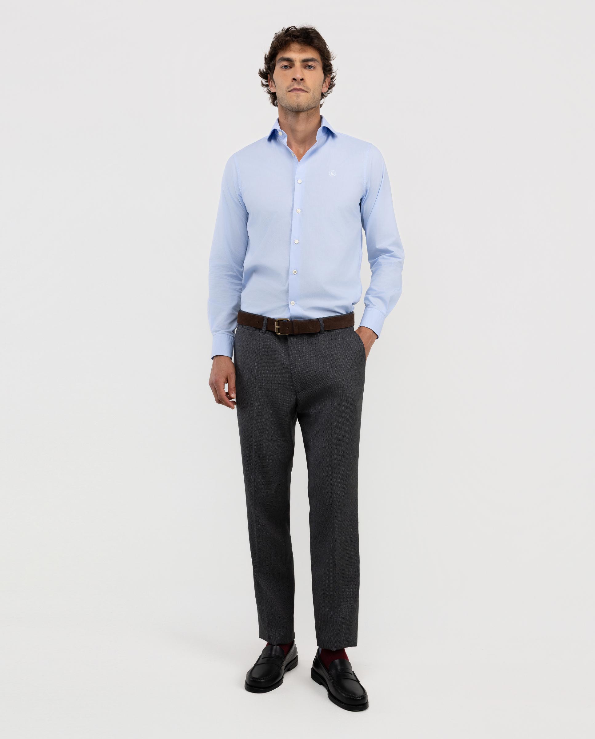 Pantalón Coordinado Ojo de Perdiz Gris
