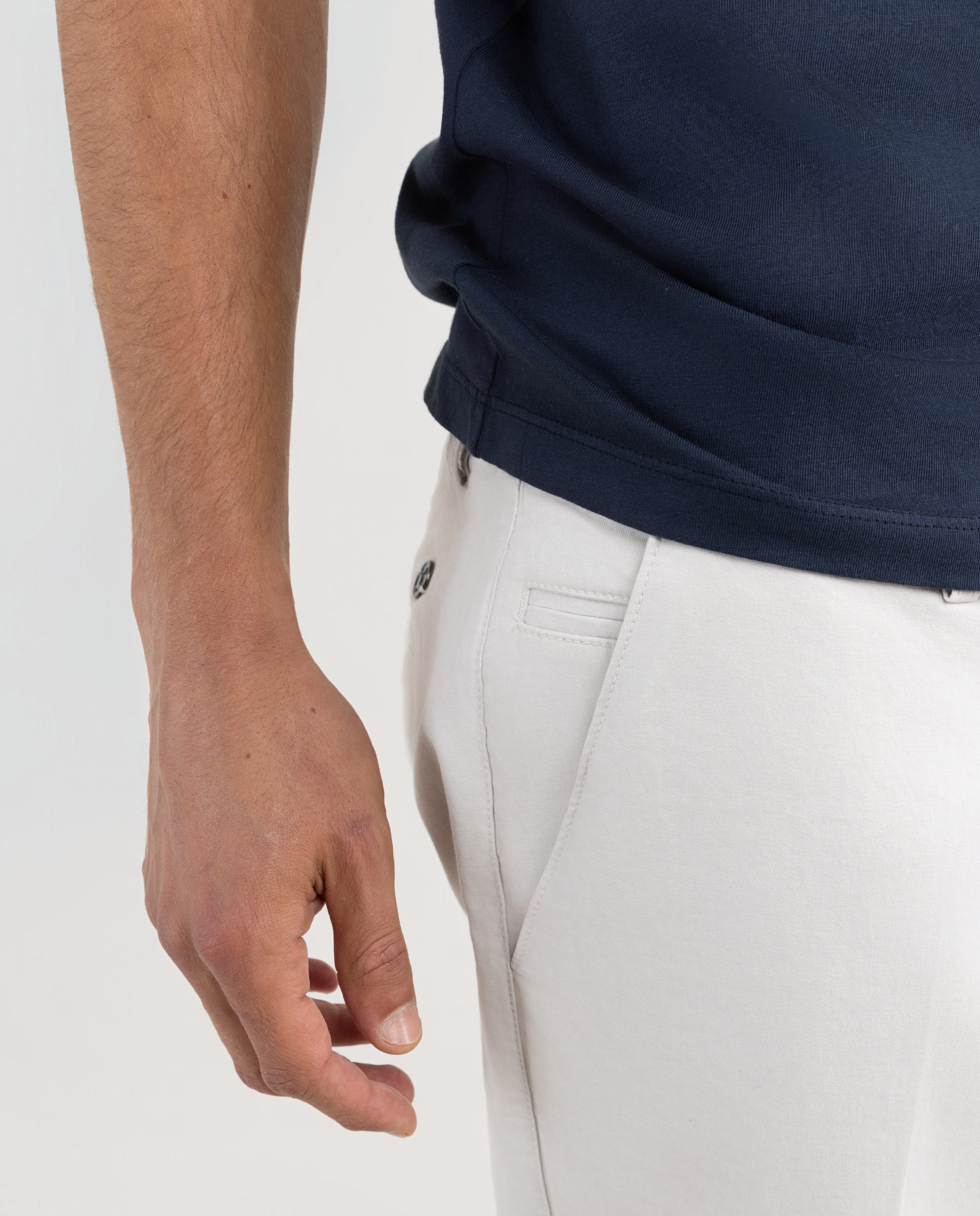 Pantalón Chino Básico Piedra