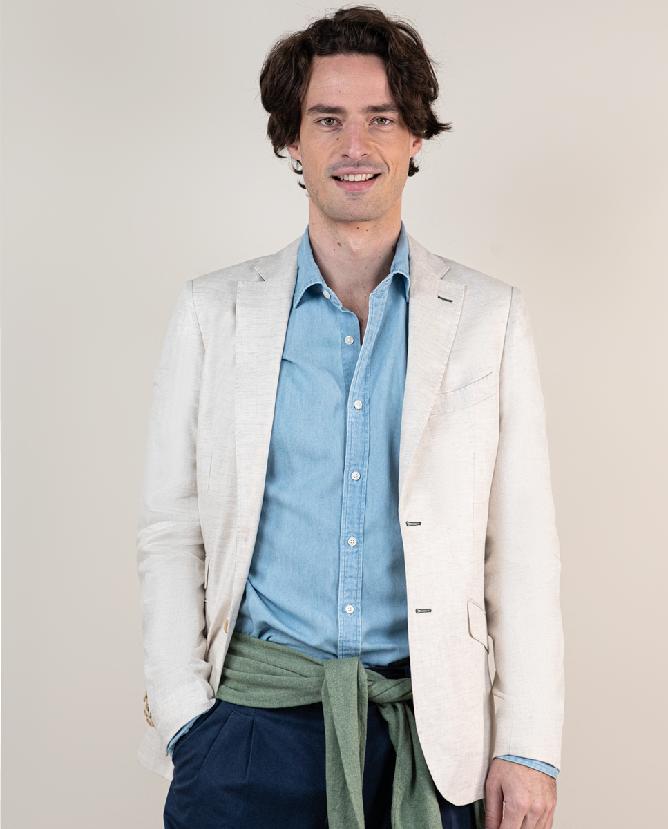 Americana Lino Crudo