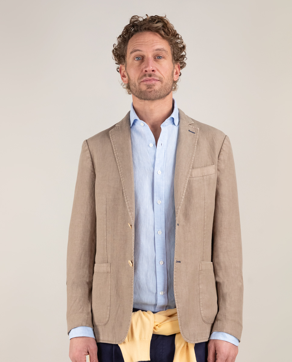 Americana Lino Garment Dyed Beige