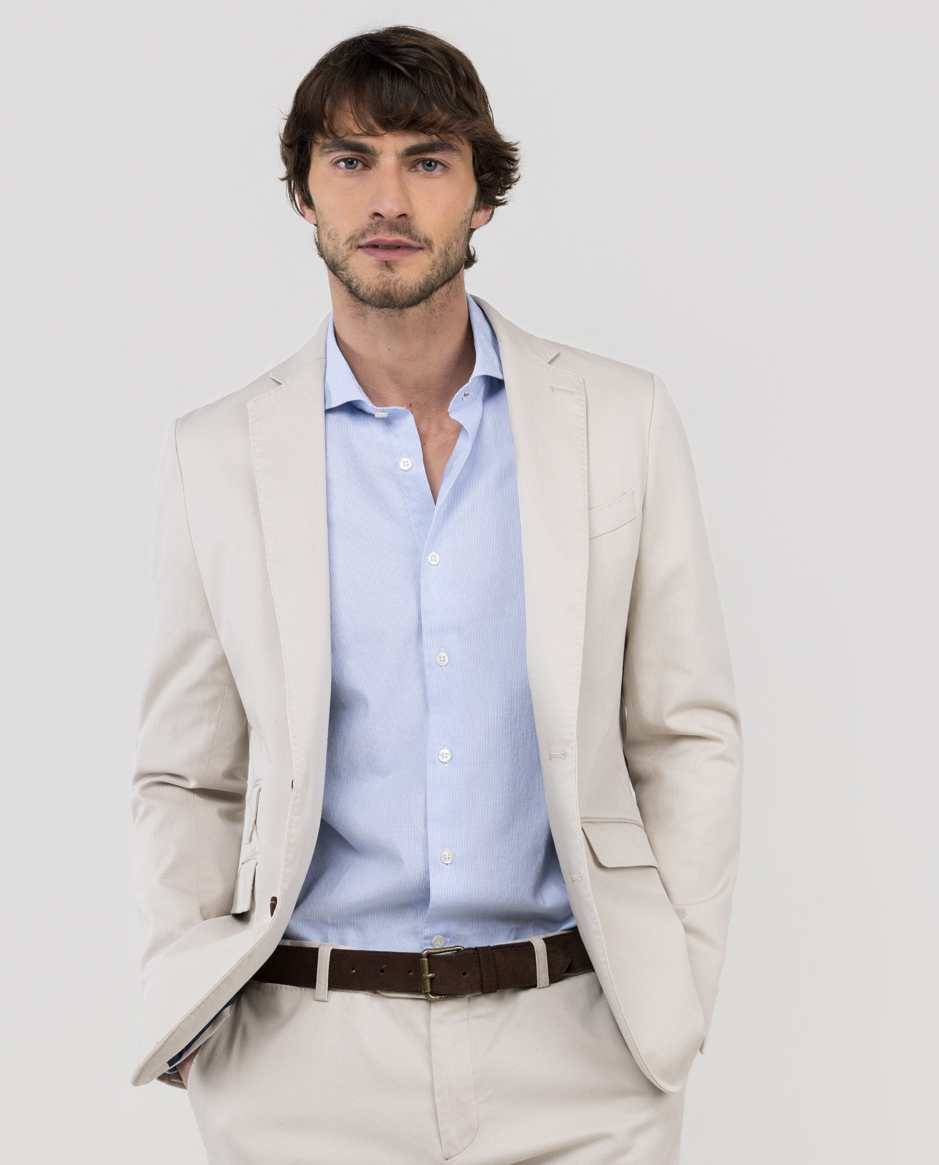 Americana Estructura Lavada Piedra