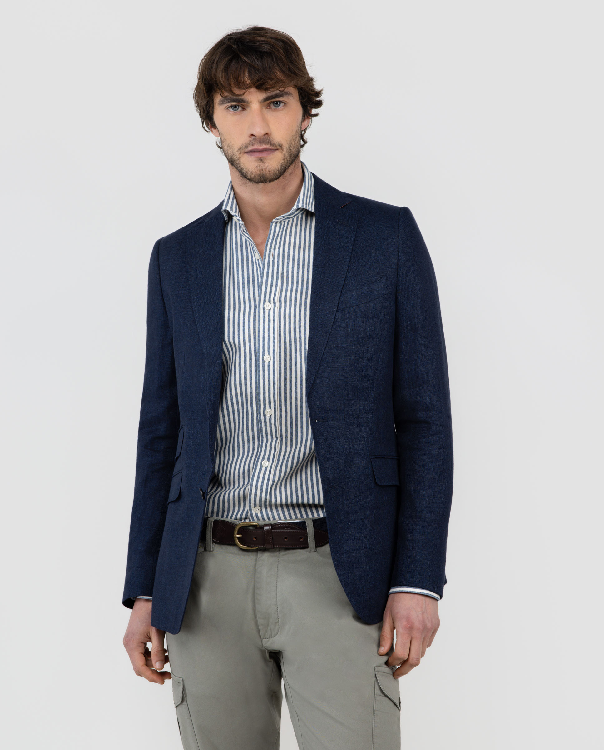 American Linen Navy
