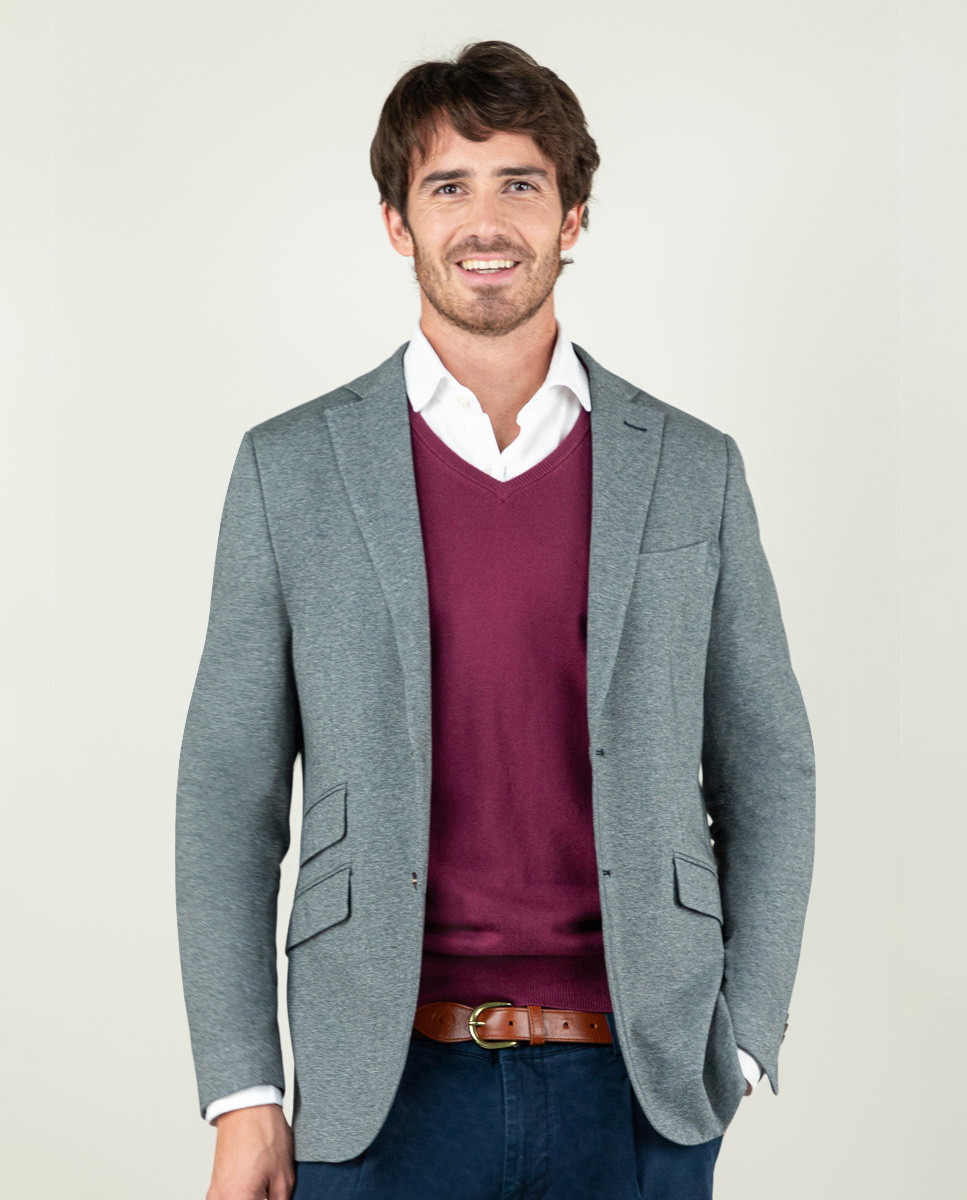 Americana Punto Gris