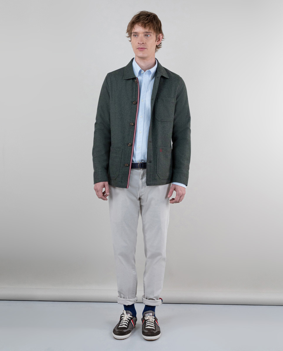 Sobrecamisa Lana Verde