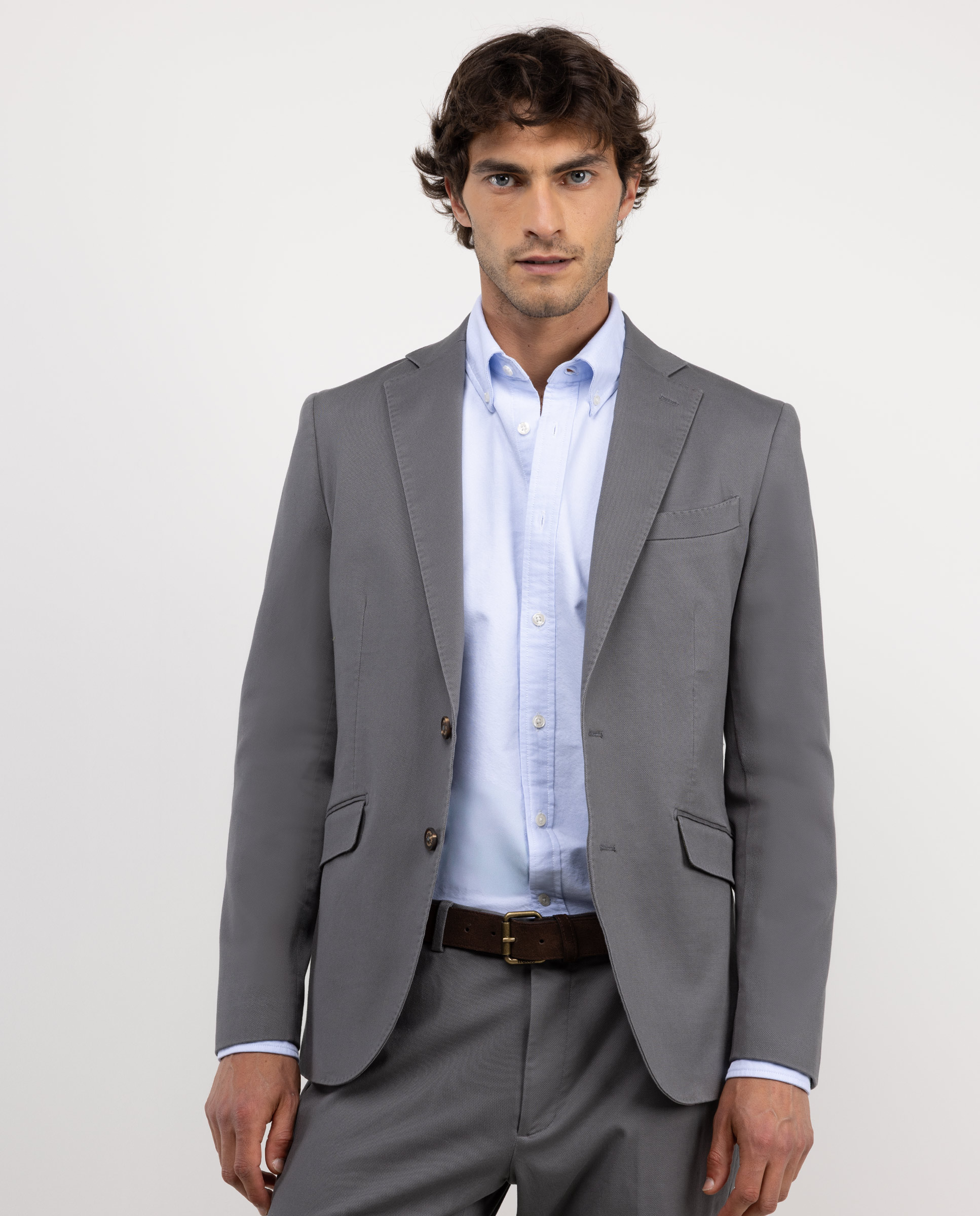 Americana Coordinada Lavado Gris