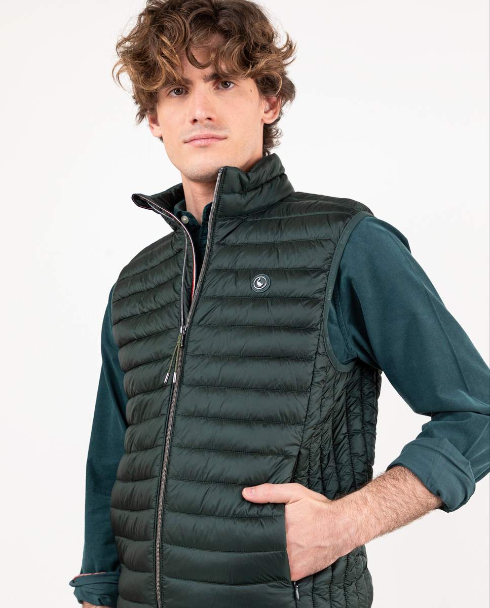 Chaleco Acolchado Básico Verde