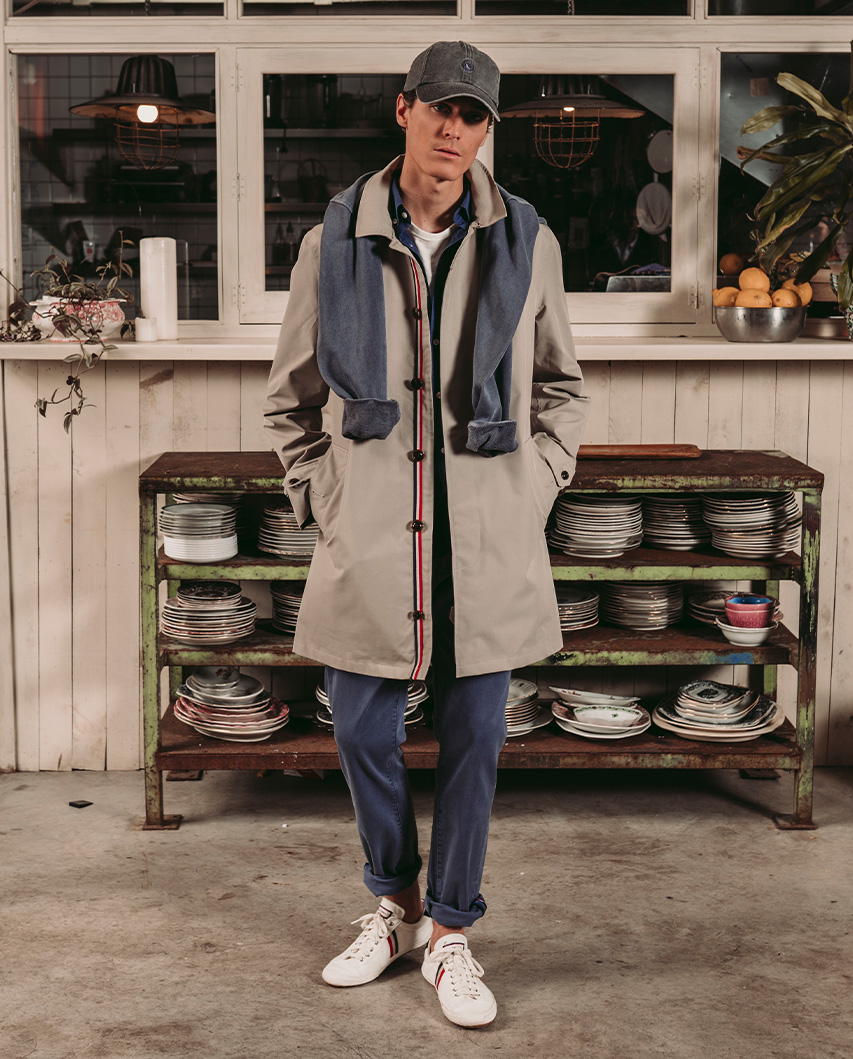 Packable Camel Rain Jacket