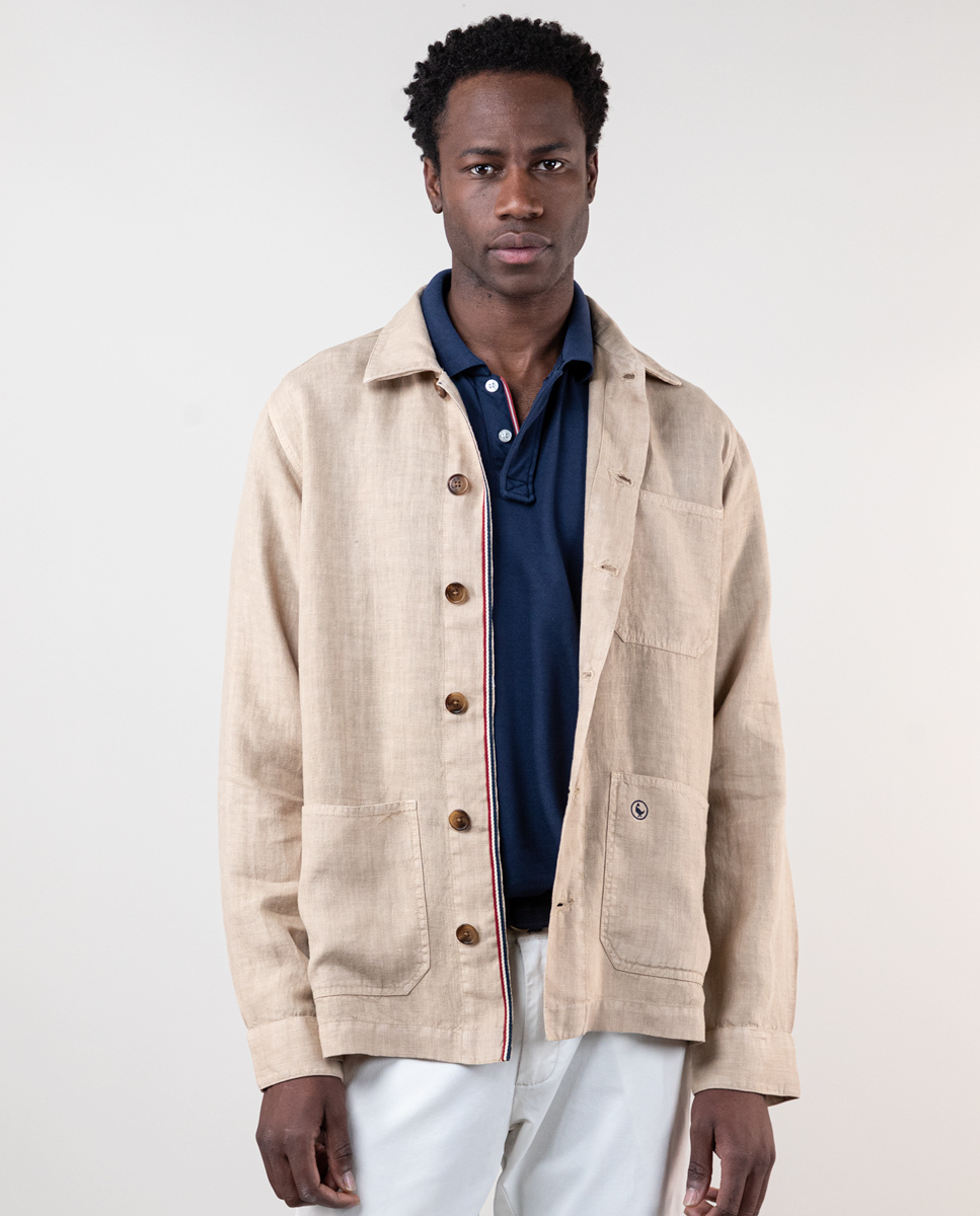 Sobrecamisa Lino Piedra