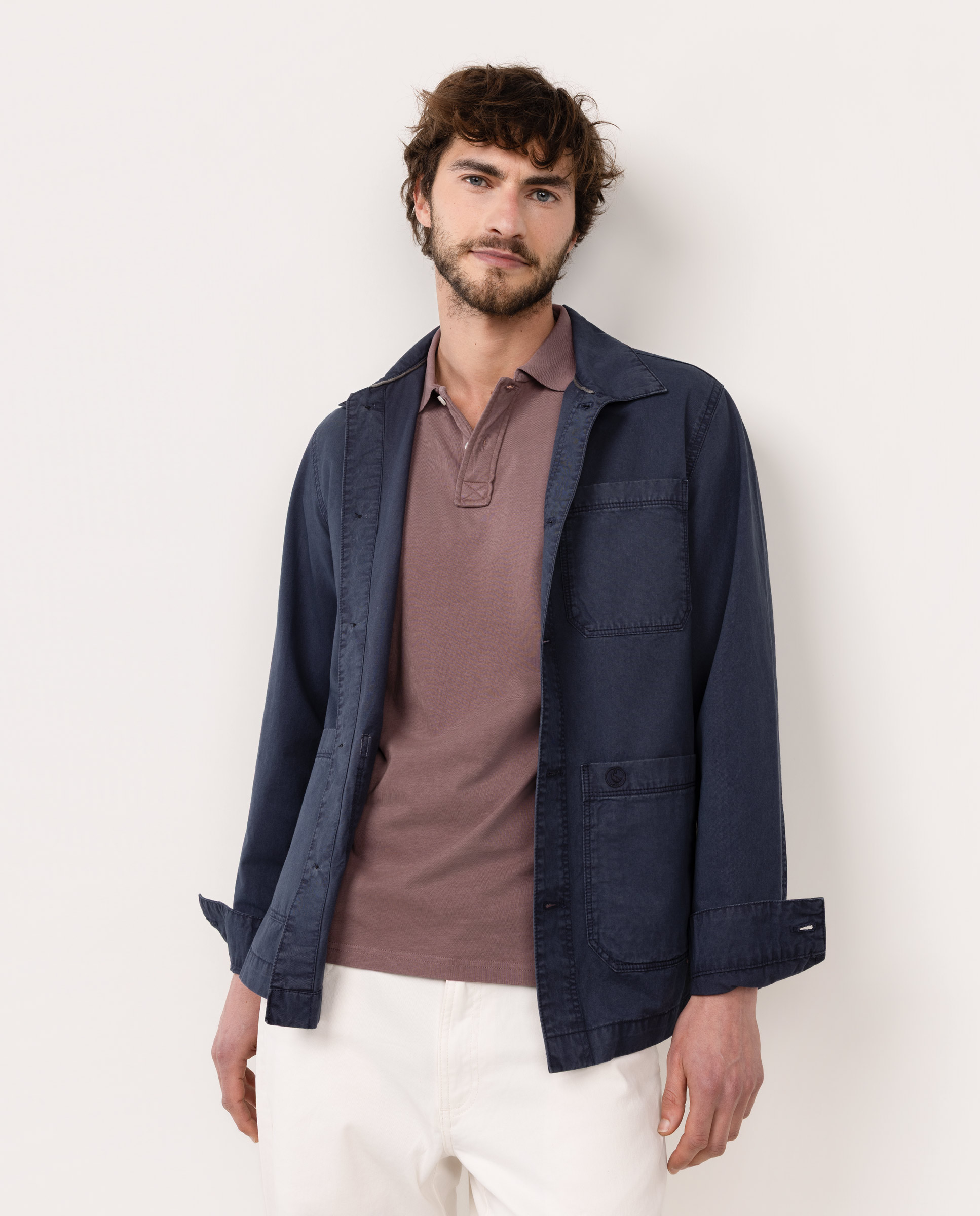 Navy Overshirt