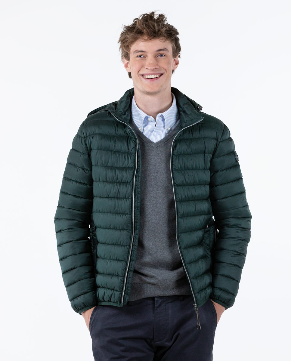 Green Quilted Jacket