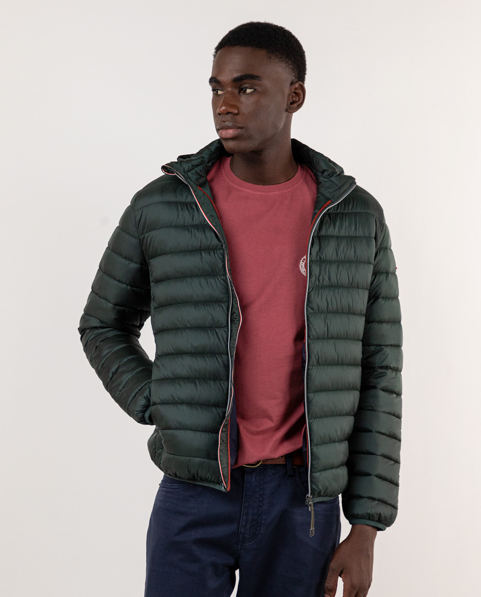 Basic Green Quilted Jacket