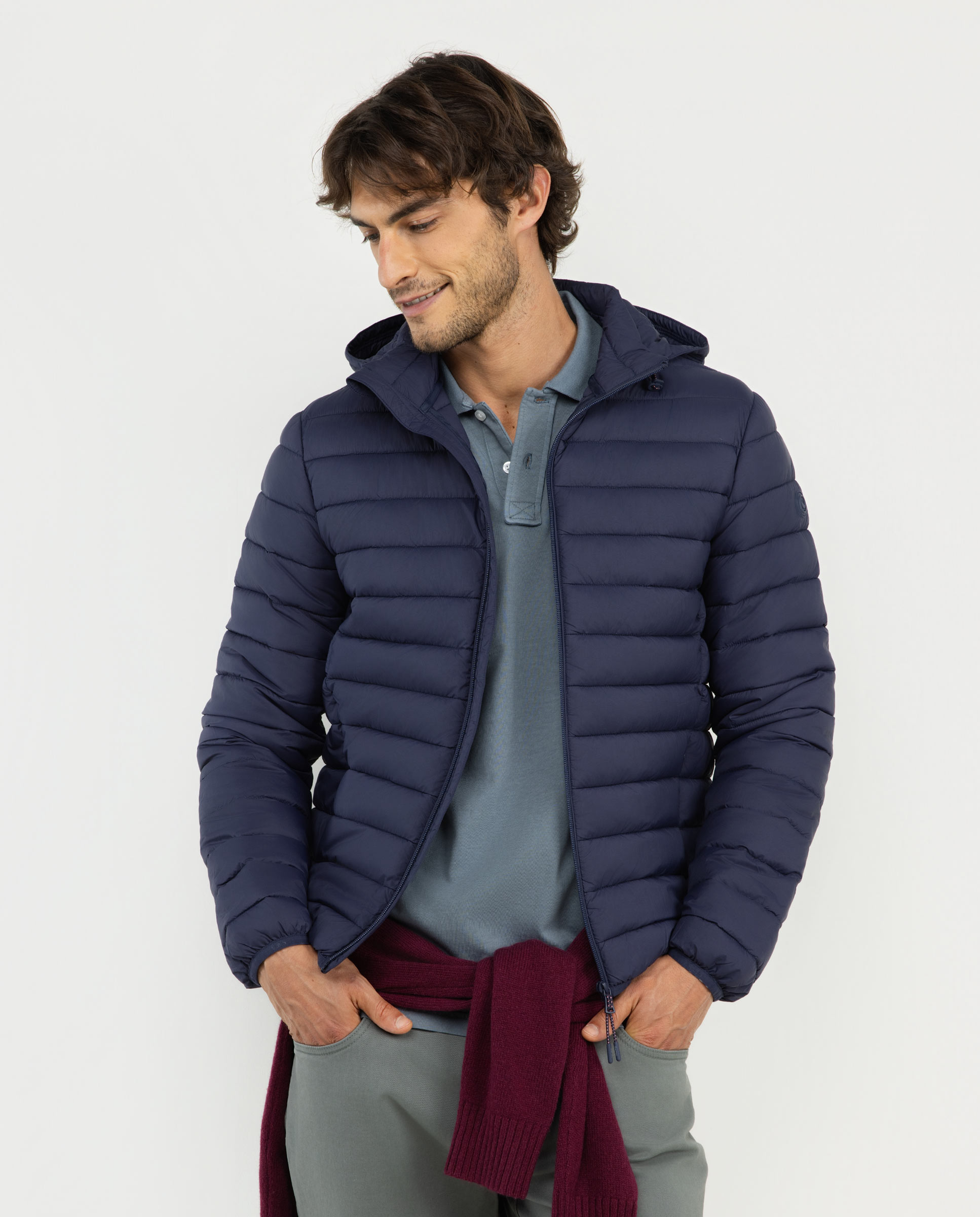 Chaqueta Acolchada Marino