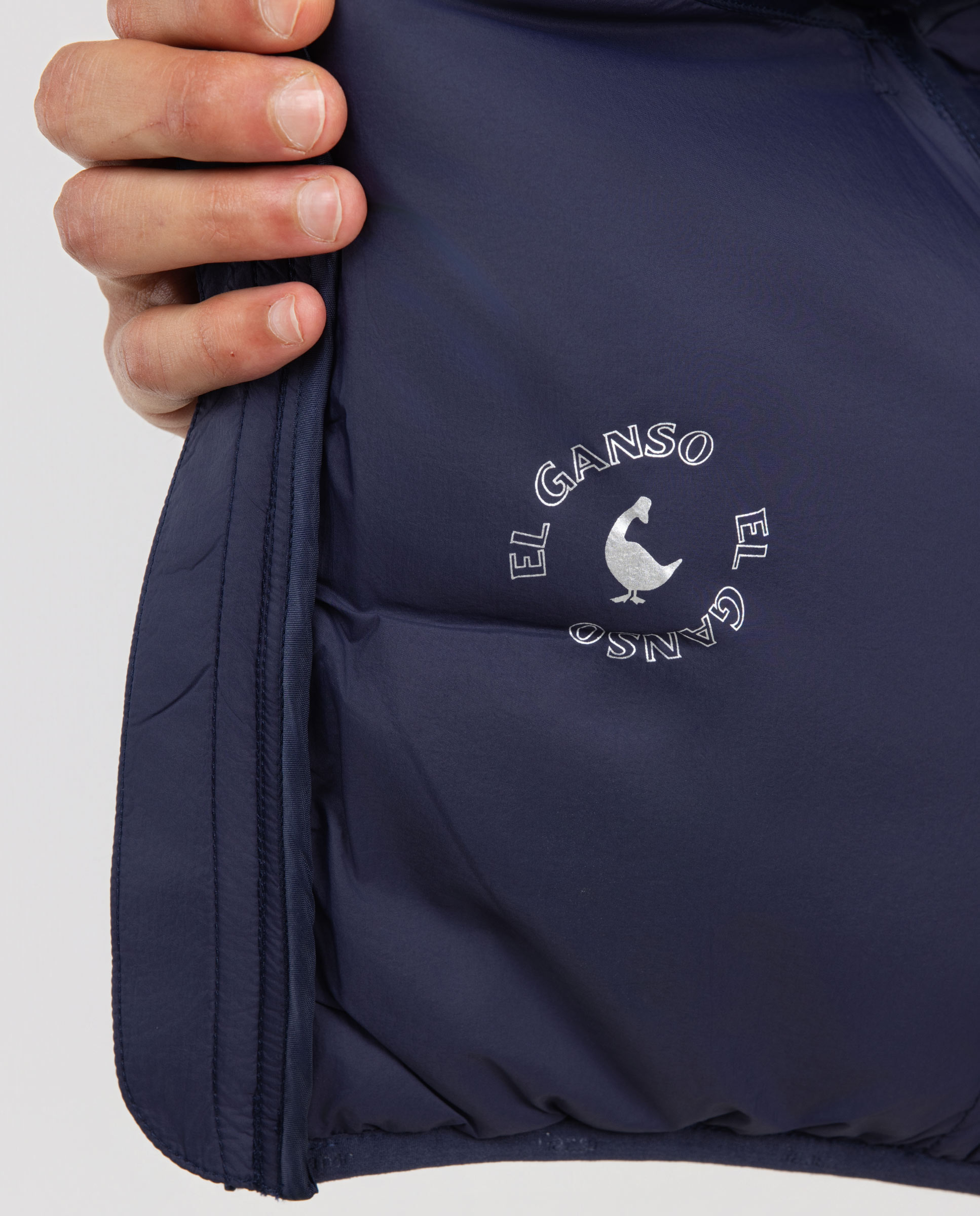 Chaleco Plumas Marino