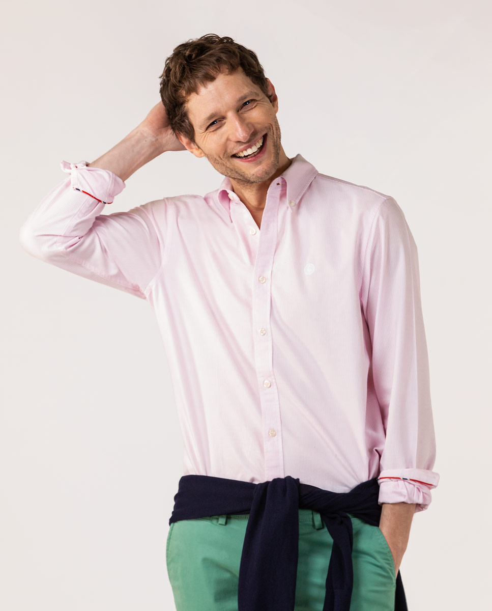 Camisa Yale Rosa