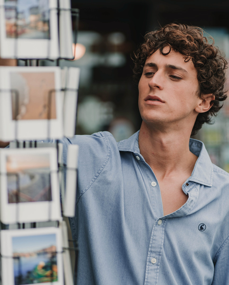 Twill Denim Shirt  