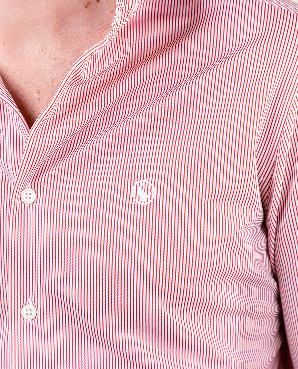 Camisa Sepiia Raya Bengal Roja