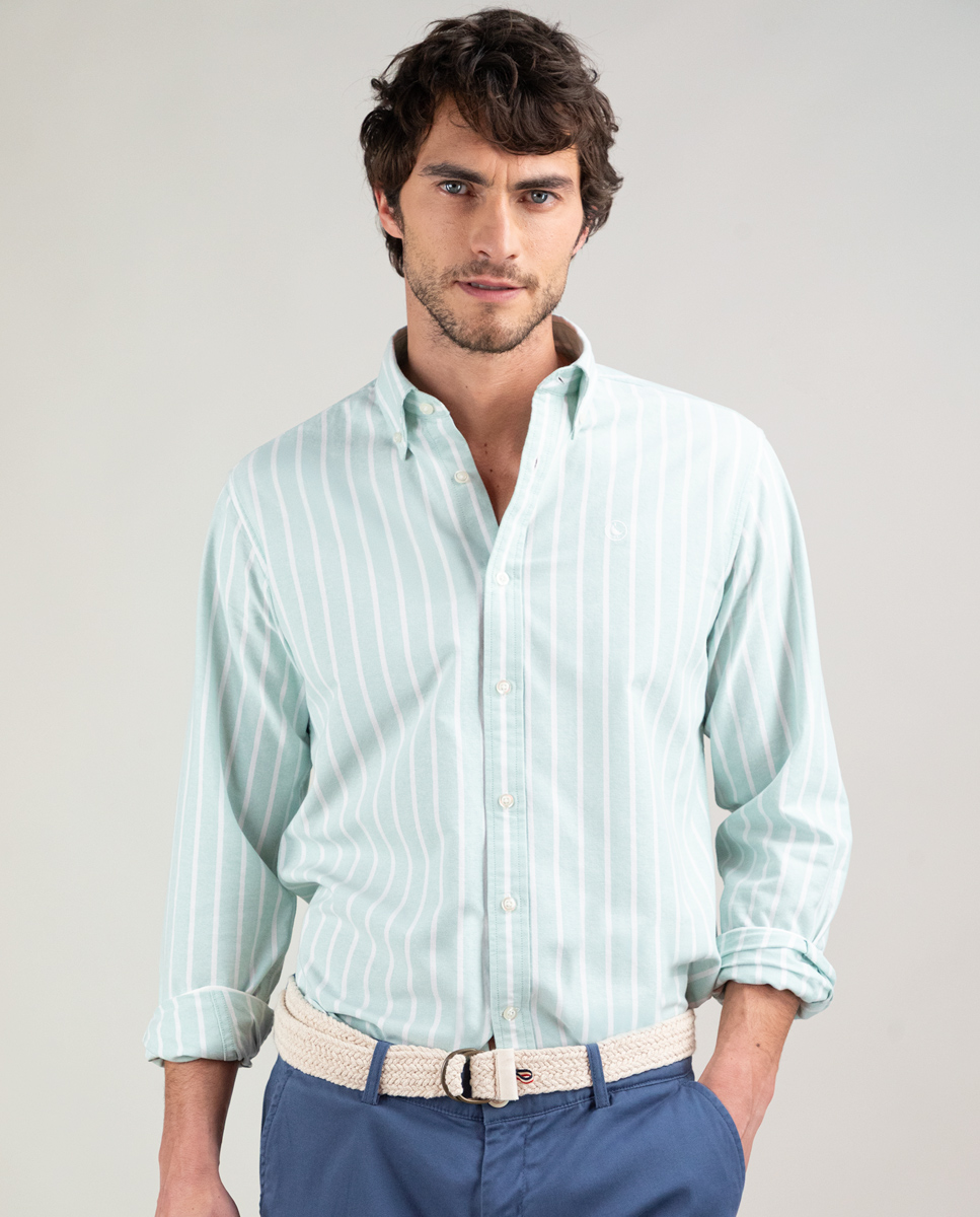 Green Butcher Oxford Shirt