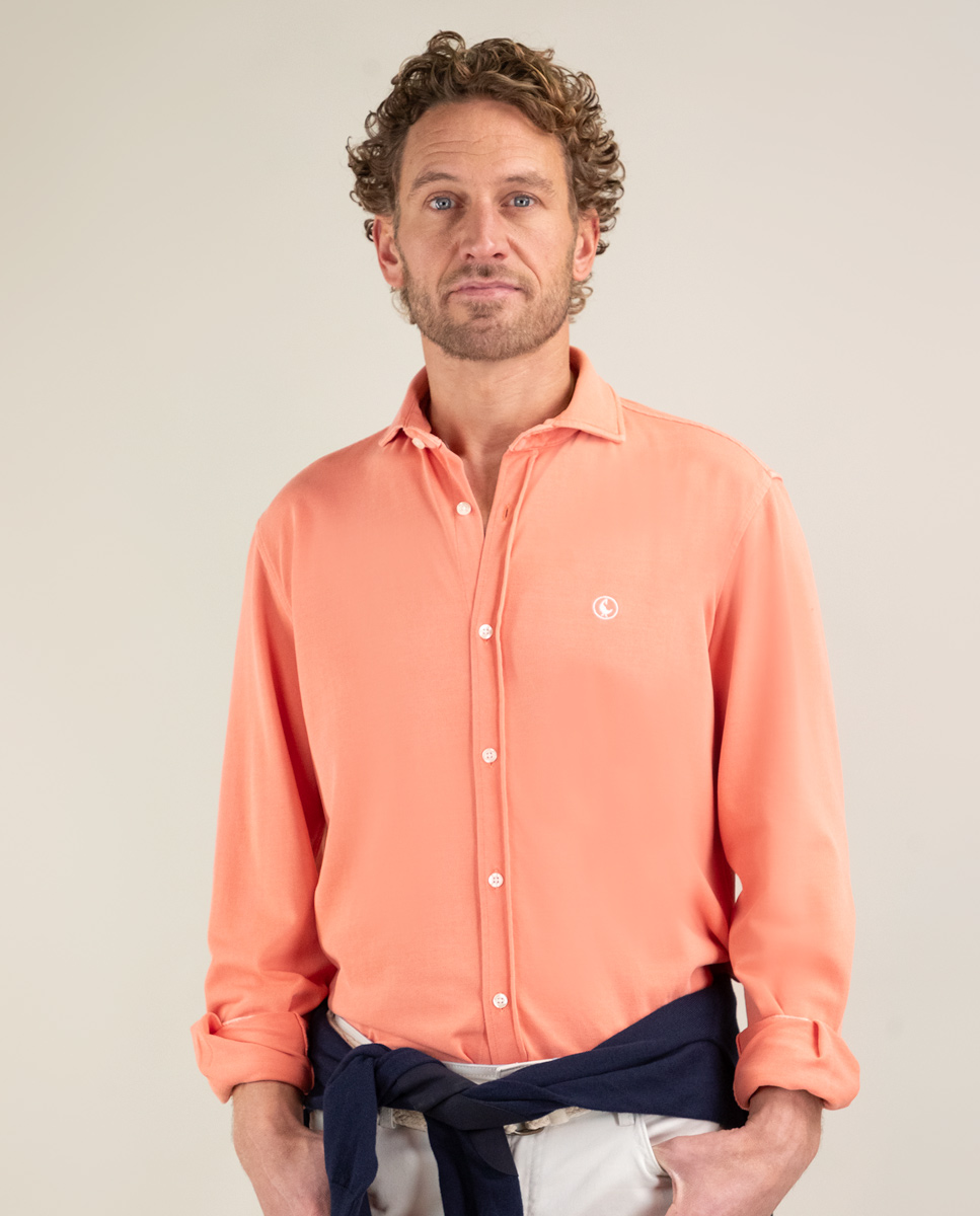 Camisa Piqué Coral