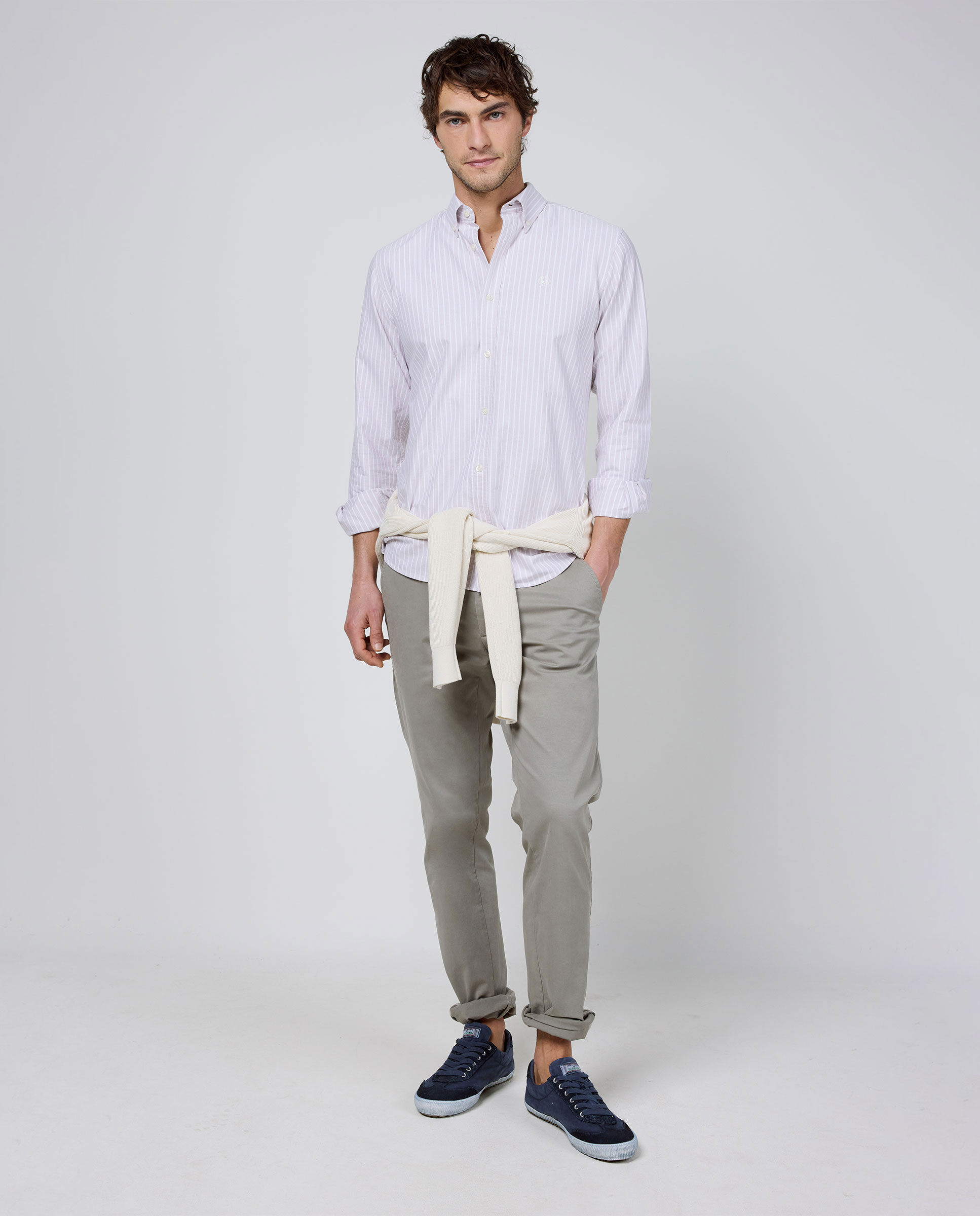 Butcher Button Down Pink Oxford Shirt