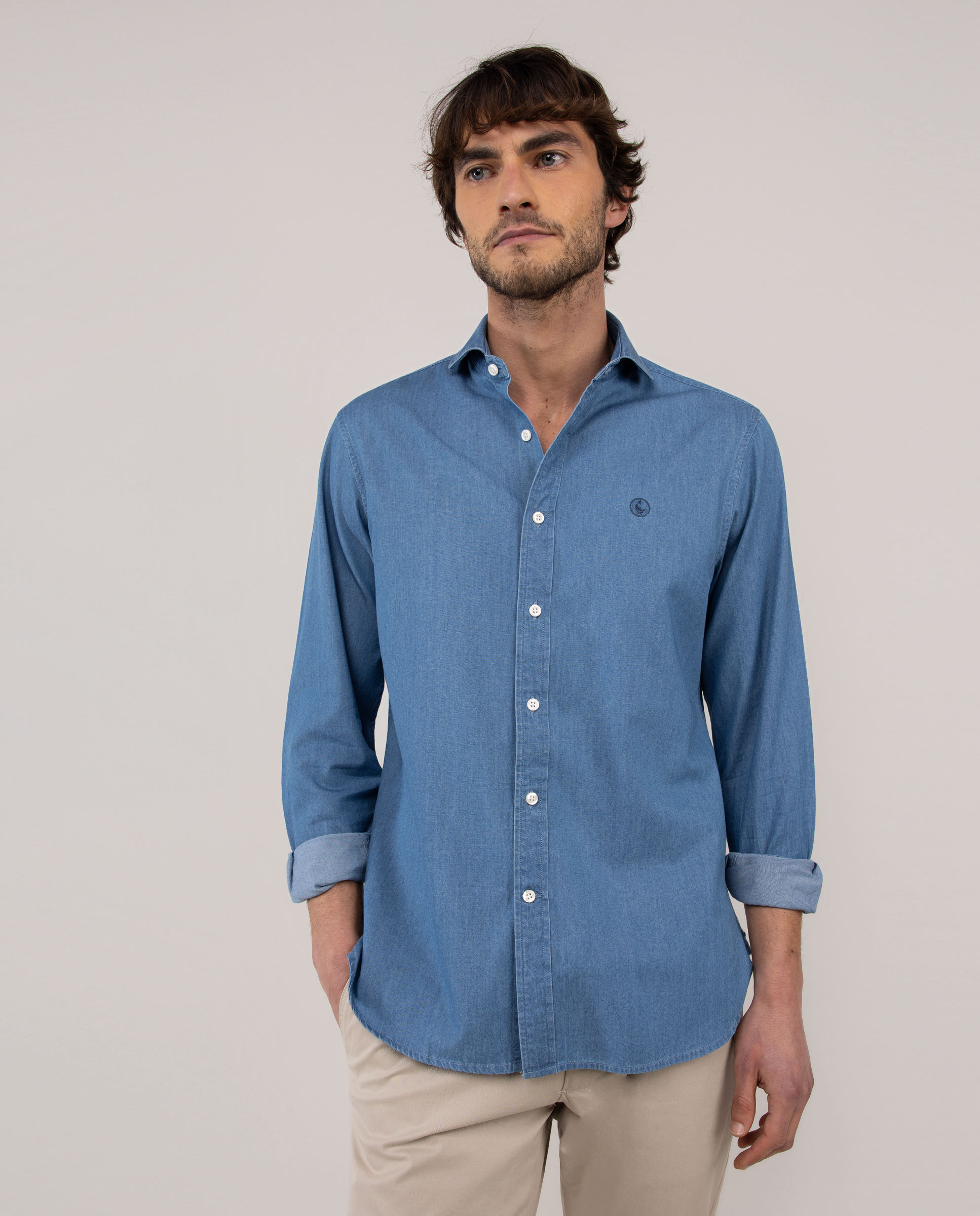 Double Dye Denim Shirt
